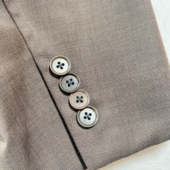 Suit Jacket Coppley for Rochester Big & Tall Men's 46XT 100% Wool 4-Button Cuff - Picture 12 of 13